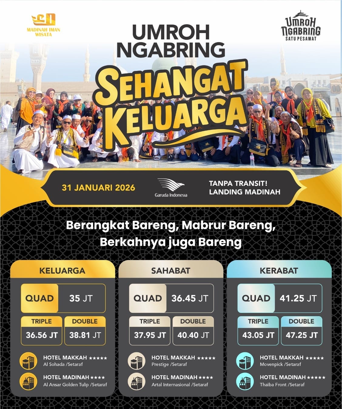 Rumah umroh Bogor PT. MADINAH IMAN WISATA